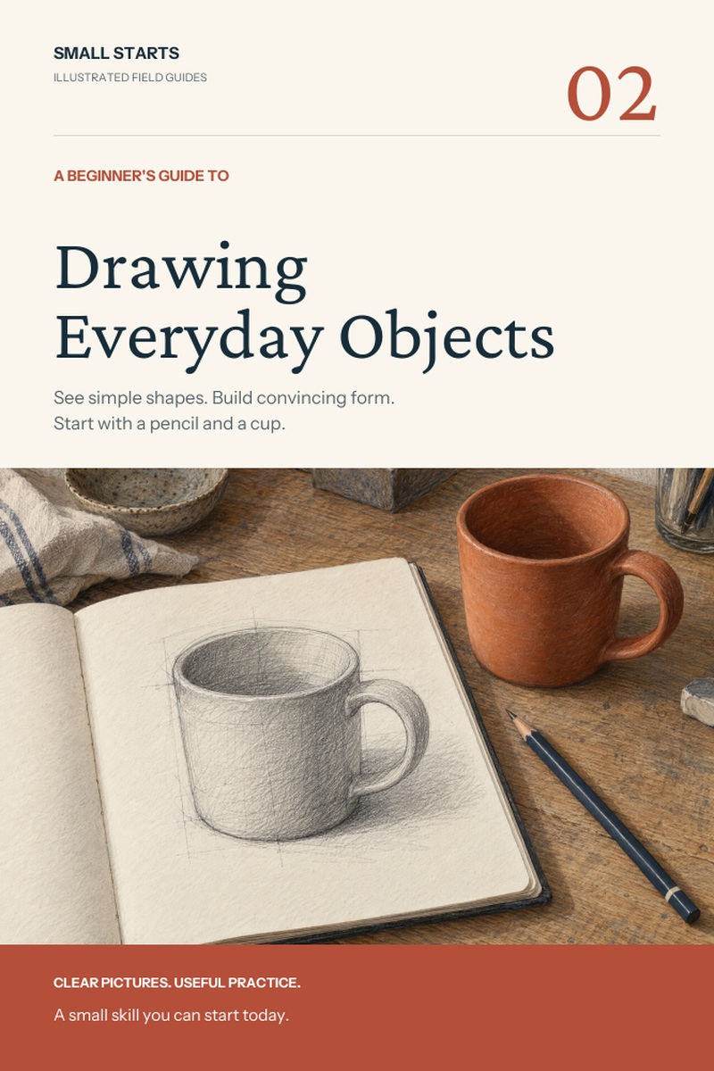 A beginner’s guide to Drawing Everyday Objects