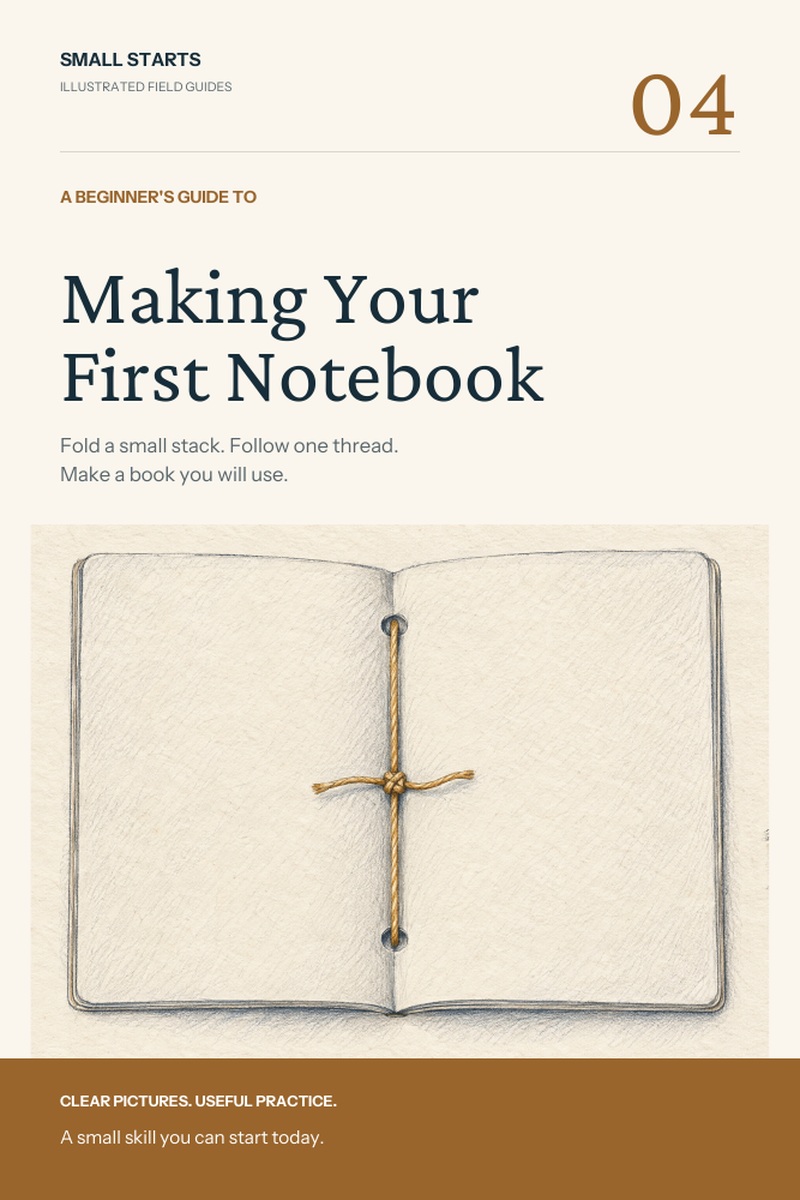 Making Your First Notebook guide cover